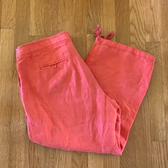 Tommy Bahama Pants - Tommy Bahama Relax Aubrey Fit Linen Pants Size 12